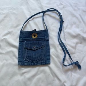 Y2K Jean Pocket Crossbody Purse